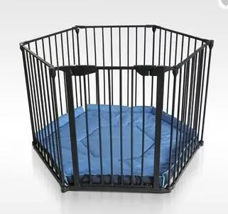

Best Selling Pressure Mounted Gate Metal Door And Stairs Baby Safety Gate