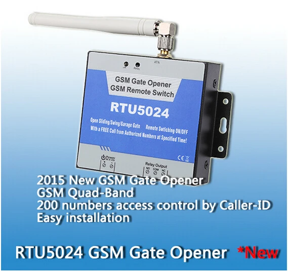 

200 users  barrier gate  RTU5024 GSM  Gate Door Opener remote control relay switch Barrier industrial door shutters gate