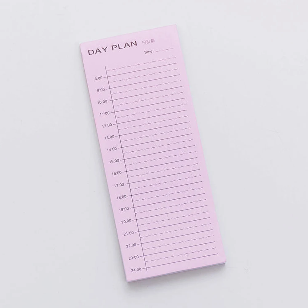 

Memo Notebook Planner Notes Sticky Paper Day plan Week Plan Month plan Detailed list Notebook Daily Memos Planner Journal #926