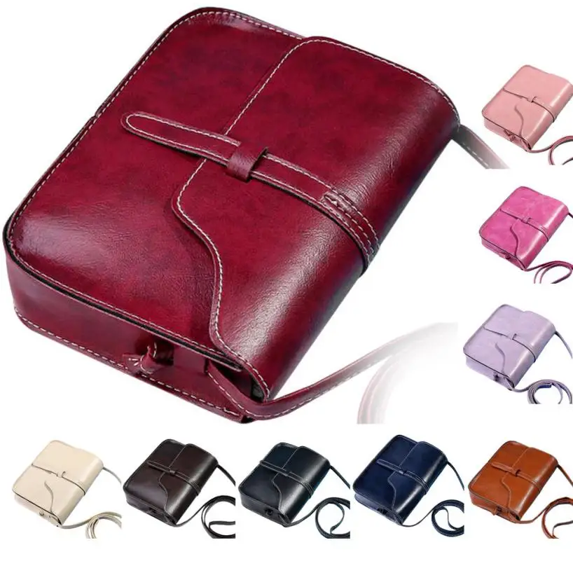 Vintage Purse Artificial Leather Cross Body Luxury Inclined Shoulder Messenger Bag Fashion Able Mini Bag Female Droship 10Jun 11