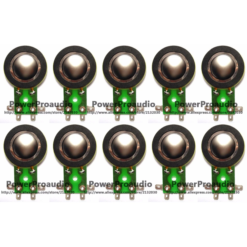 10 шт. диафрагма Рог твитер для TAPCO, MACKIE THUMP 6912, 6925, 8 Ом-Титан