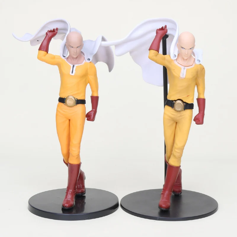 DXF One Punch Man 1/8 Масштаб Окрашенные ПВХ Фигурки Brinquedos One Punchman Saitama Genos ПВХ Фигурки Косплей модель игрушки - Цвет: new opp bag