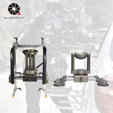 ALUMOTECH Pro Carro Pinça de Aço Inoxidável sistema de Montagem de Sucção Veículo-Montado Pendurado Suporte Para Câmera de Filme De Estúdio de Vídeo