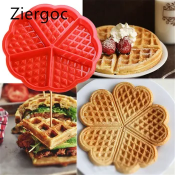 

AI DI 5 heart waffle mold DIY heart waffle mold baking biscuit cake muffin cooking tools kitchen accessories supply