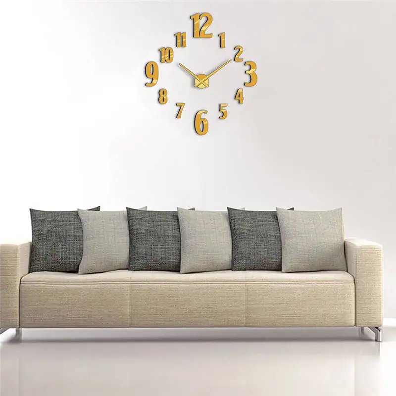 2019 новые ультра низкие цены настенные стикеры Часы креативные цифровые DIY часы