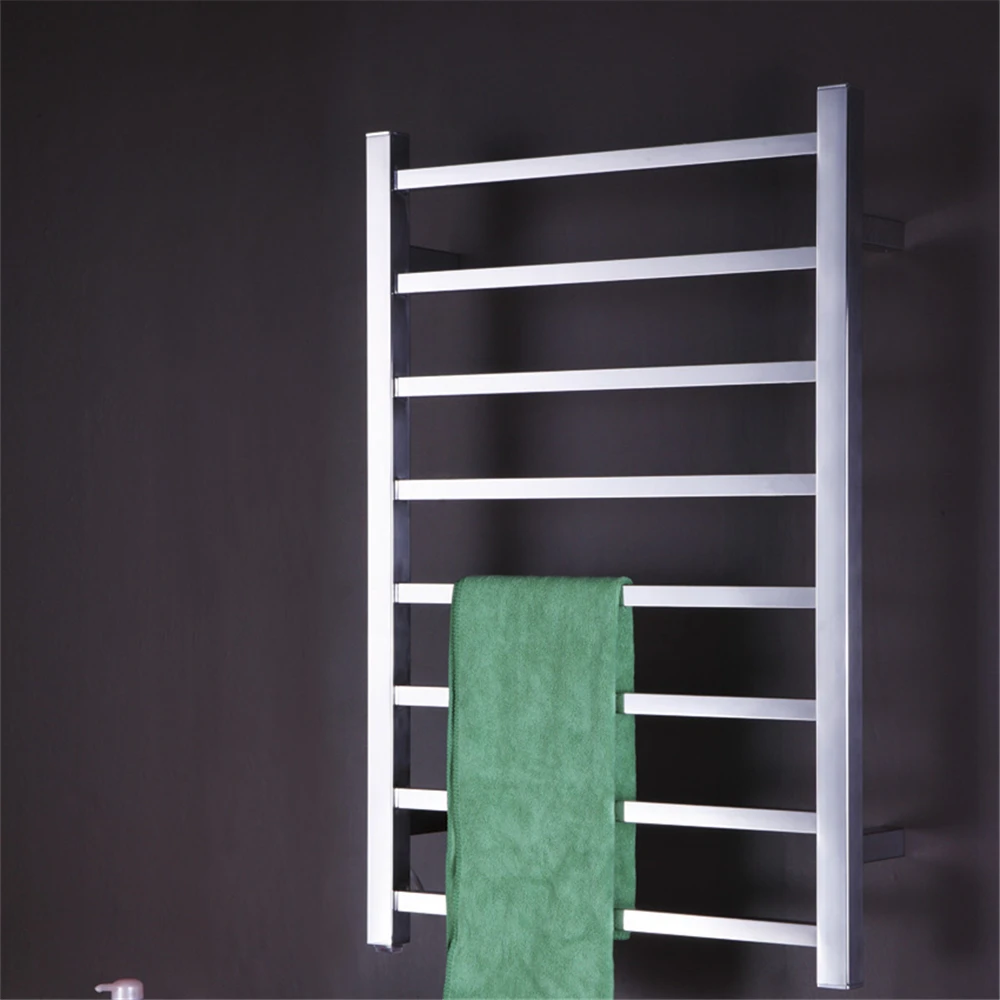 Wall Mounted towel warmer electric heated towel rail stainless steel