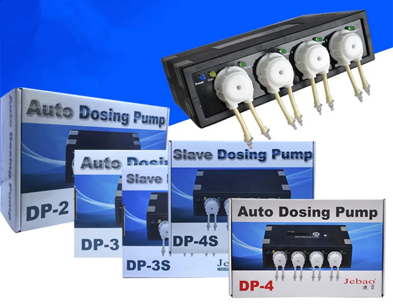 JEBAO DP-4 DP-5 DP-2 автоматический титровальный насос, перистальтический насос. Дозирующий насос, аквариум автоматический инфузионный машины. DP-3S DP-4S JEBAO DOSER3.4 DOSER2.4 DOSER-3.4 DOSER-2.4 DP-4 DP4