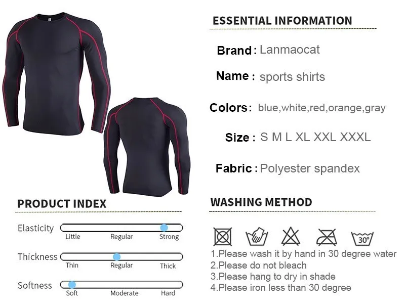 Lanmaocat Спортивная одежда для мужчин фитнес Джерси рубашка с логотипом на заказ для мужчин Бодибилдинг компрессионная одежда футболка