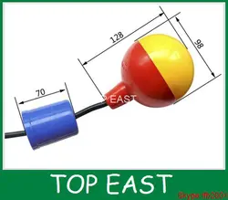 Бесплатная доставка! Тип кабеля нормальный Температура мяч уровне Поплавковый Выключатель кабель поплавок поплавкового регулятор уровня