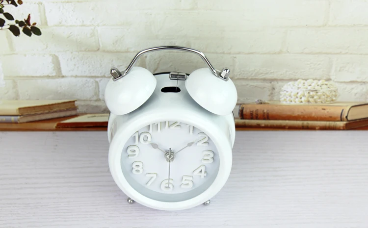 12*8 см будильник reloj despertador цифровые часы настольные часы Saat reveil часы кварцевые Masa Saati Wekker металлические часы