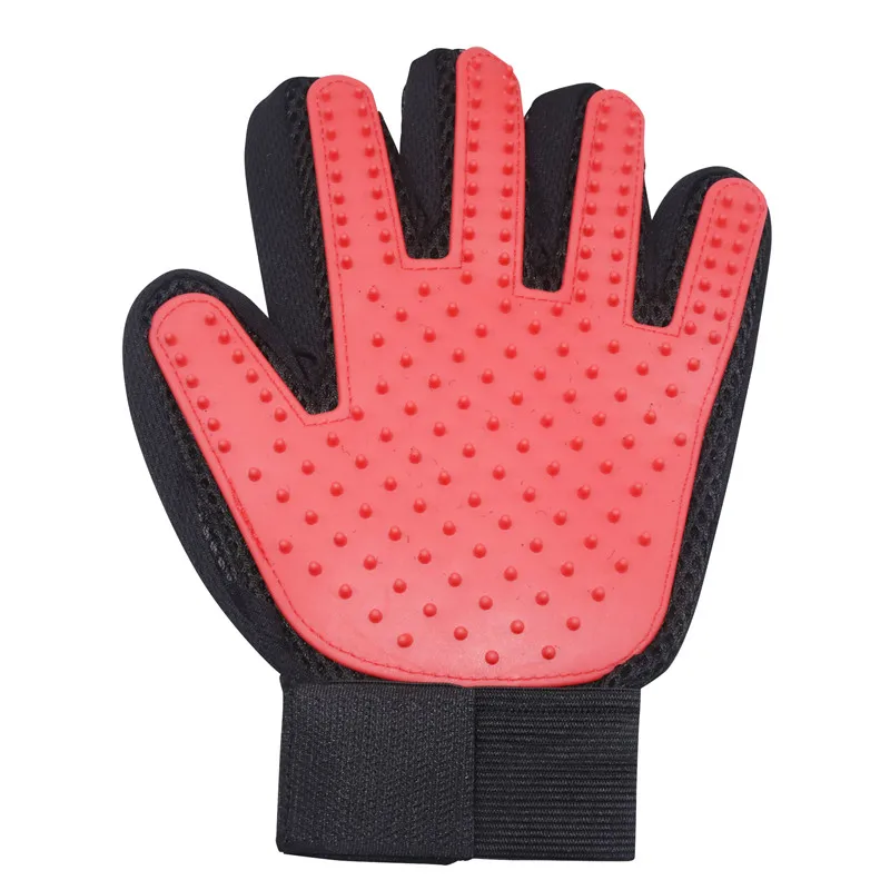 Pet Grooming Gloves Cat Hair Deshedding Brush for Dog and Cat Bath Clean Massage