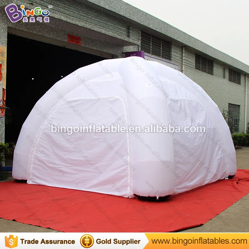  oxford material white color inflatable spider tent 6m big - toy tent