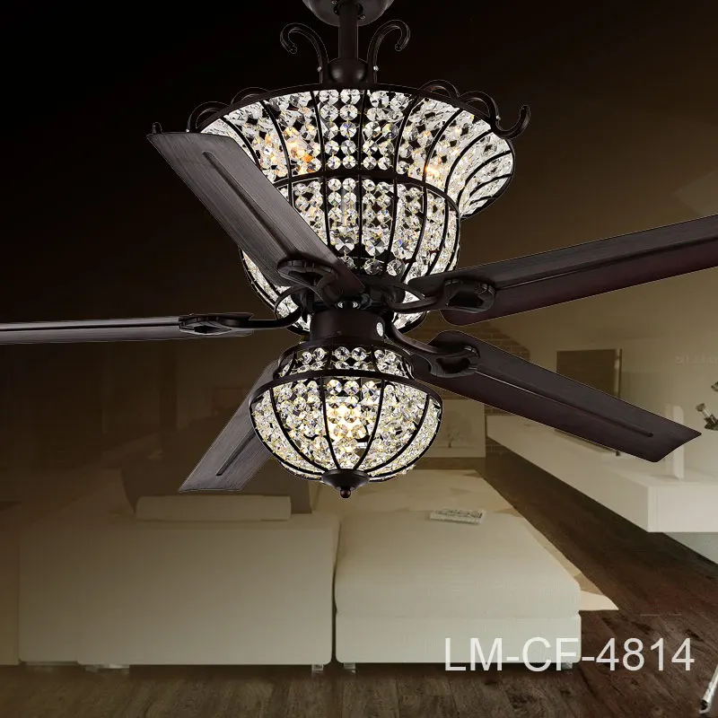 Spider Crystal Ceiling Fan 4814 Reverse Switch Remote