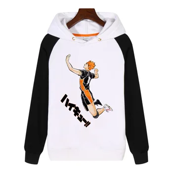 

Anime Karasuno High School Volleyball Club Haikyuu!! Japanese Anime Hoodies fashion men women Sweatshirt Hoodie AN371