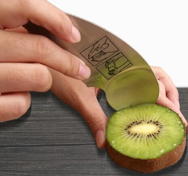 Высококачественная лопатка для киви из нержавеющей стали нож для резки фруктов многофункциональный инструмент для фруктов