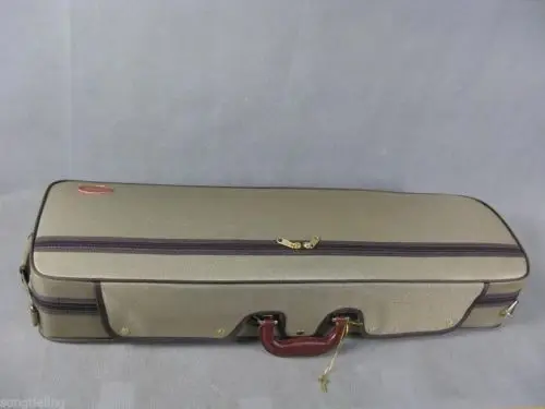 

Brand New Tonareli 4/4 Substantial wooden olive violin with 4 bows holders