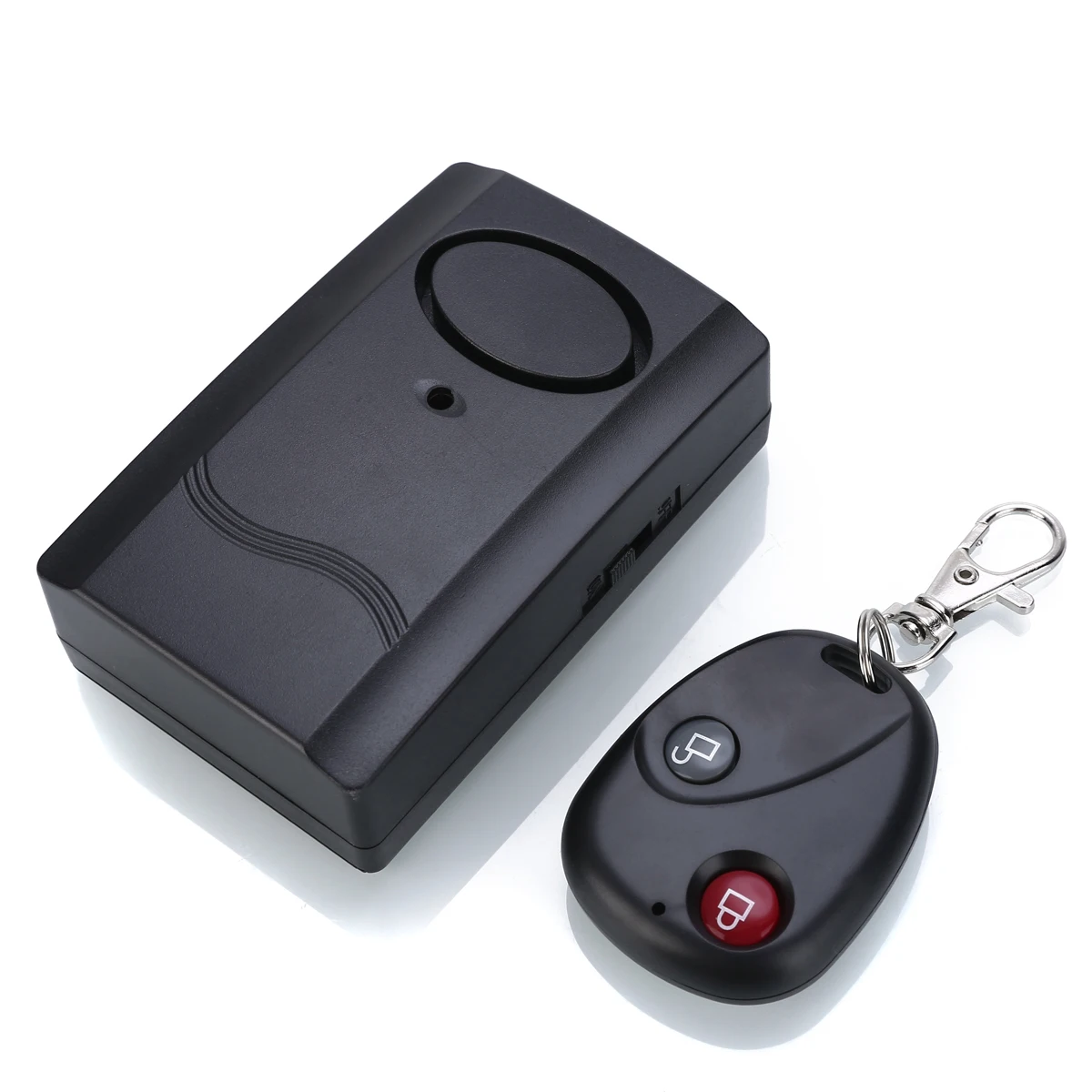 Mayitr 1PC 120db 9V Motorcycle Moto Scooter Security Alarm Anti Theft With Remote Multipurpose For Safety Boxes Indoor Outdoor