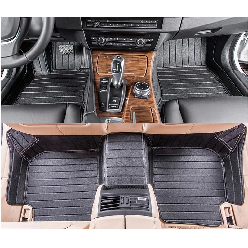 

free shipping fiber leather car floor mat for toyota venza 2008 2009 2010 2011 2012 2013 2014 2015 2016 2017 RHD LHD