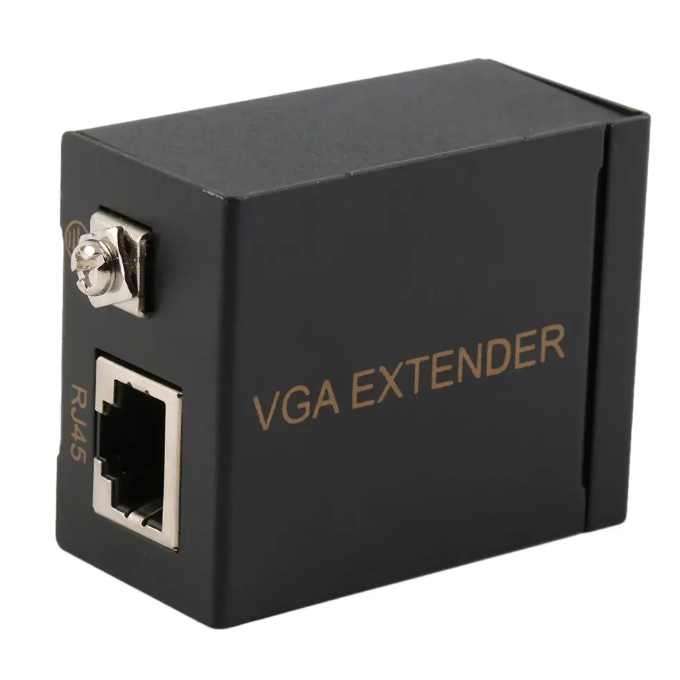 

10PCS VGA Network Signal Amplifier Over CAT5e/6 Extension Sender+Receiver 60m