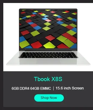 T-bao tbook 4 Laptop 6GB DDR3 64GB EMMC