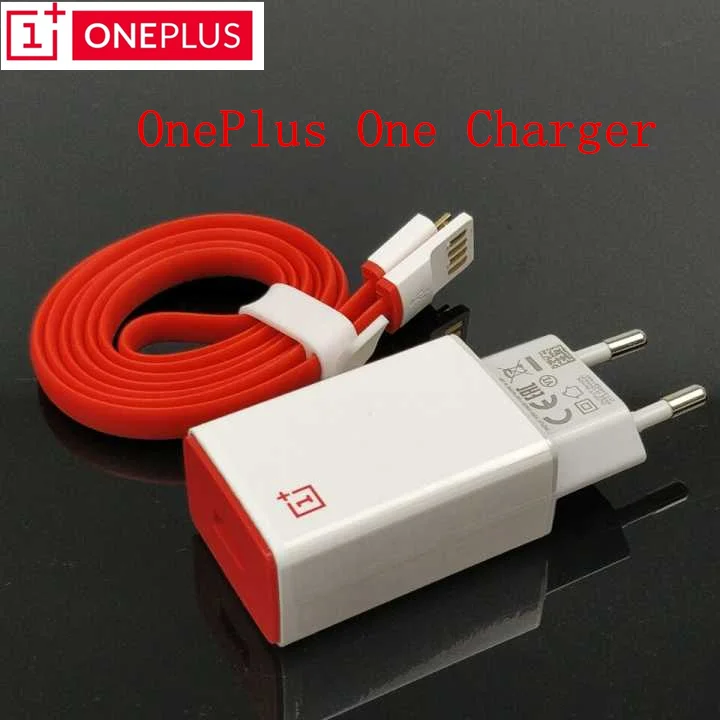 

Original EU OnePlus One Charger One plus 1 X Smartphone 5V/2A Usb wall power Adapter charge Micro usb Data cable