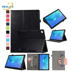 Из искусственной кожи Ручка Стенд чехол для huawei Mediapad M5 10 Pro CRM-W19 Smart Cover для huawei Mediapad M5 10,8 CRM-AL0 /W09 + пленка + ручка