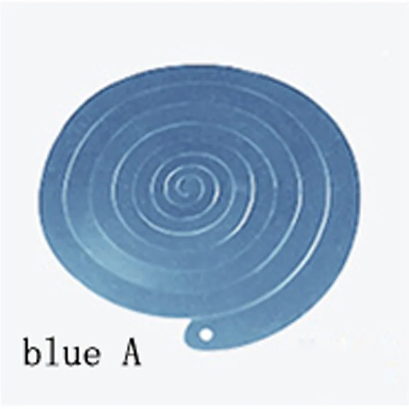 2 компл./лот потолок Вихрь зеркало спираль Потяните цветок кулон пластик смешанный цвет гирлянда Висячие прекрасные Свадебный шар аксессуары - Цвет: Blue A