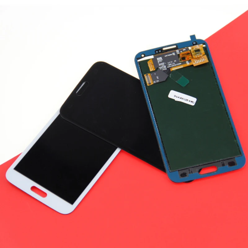 ЖК-дисплей для Samsung Galaxy S5 G900F G900 сенсорный экран дигитайзер полная сборка запасные