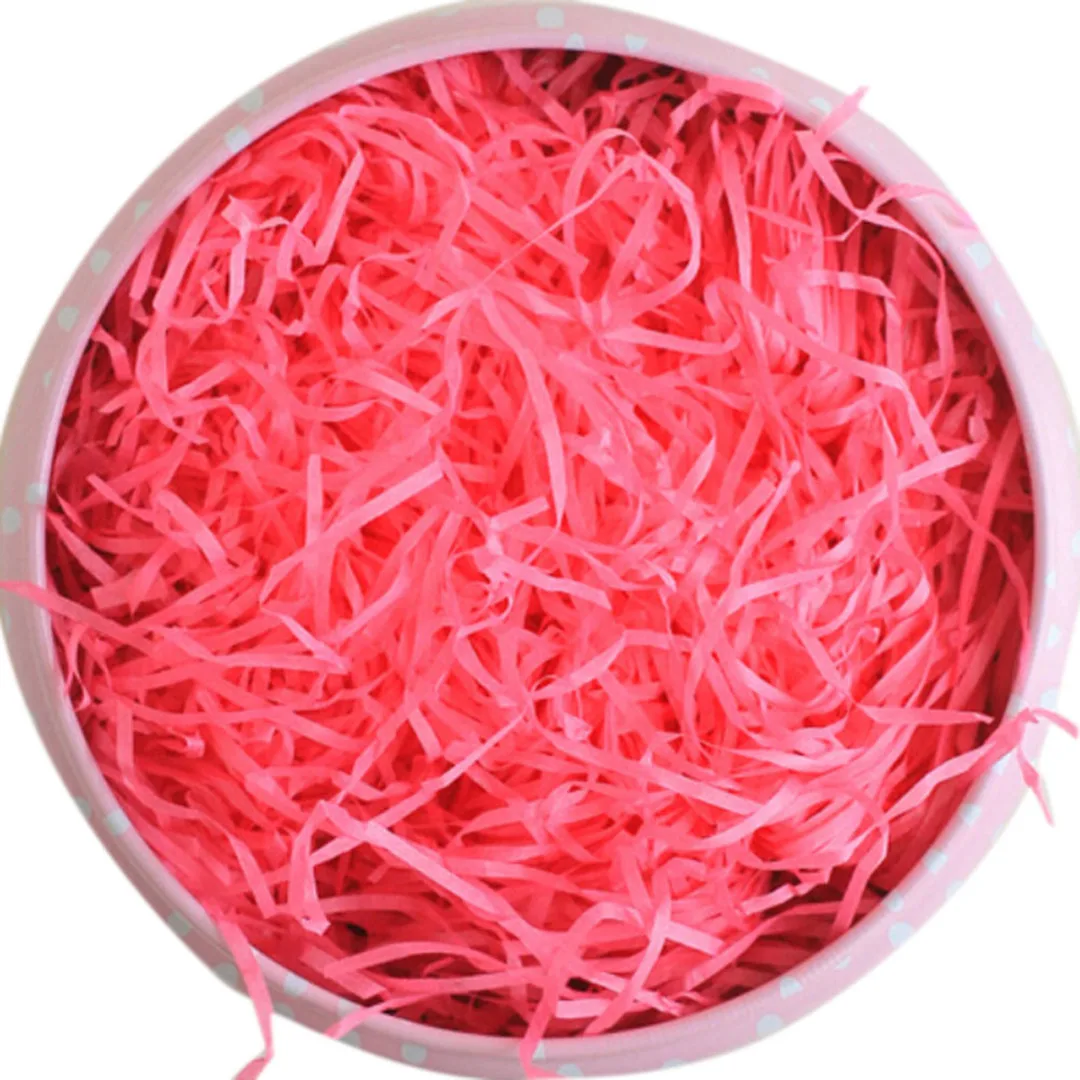 100g/Pack Shredded Tissue Paper For Gift Bags Wedding boxes Hamper Baker Filler Packaging Craft Paper DIY Material