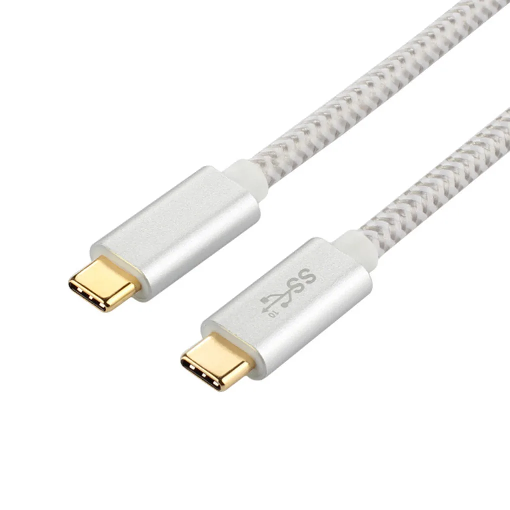 

USB 3.1 Type-c to Type-c Cable Fast Charger Cable Phone Laptop High Transmission Speed Data Sync USB-C Cord
