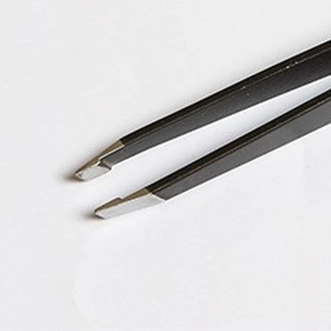 TOP 2in1 stainless steel Eyebrow Tweezer Blackhead Remover tweezer Face