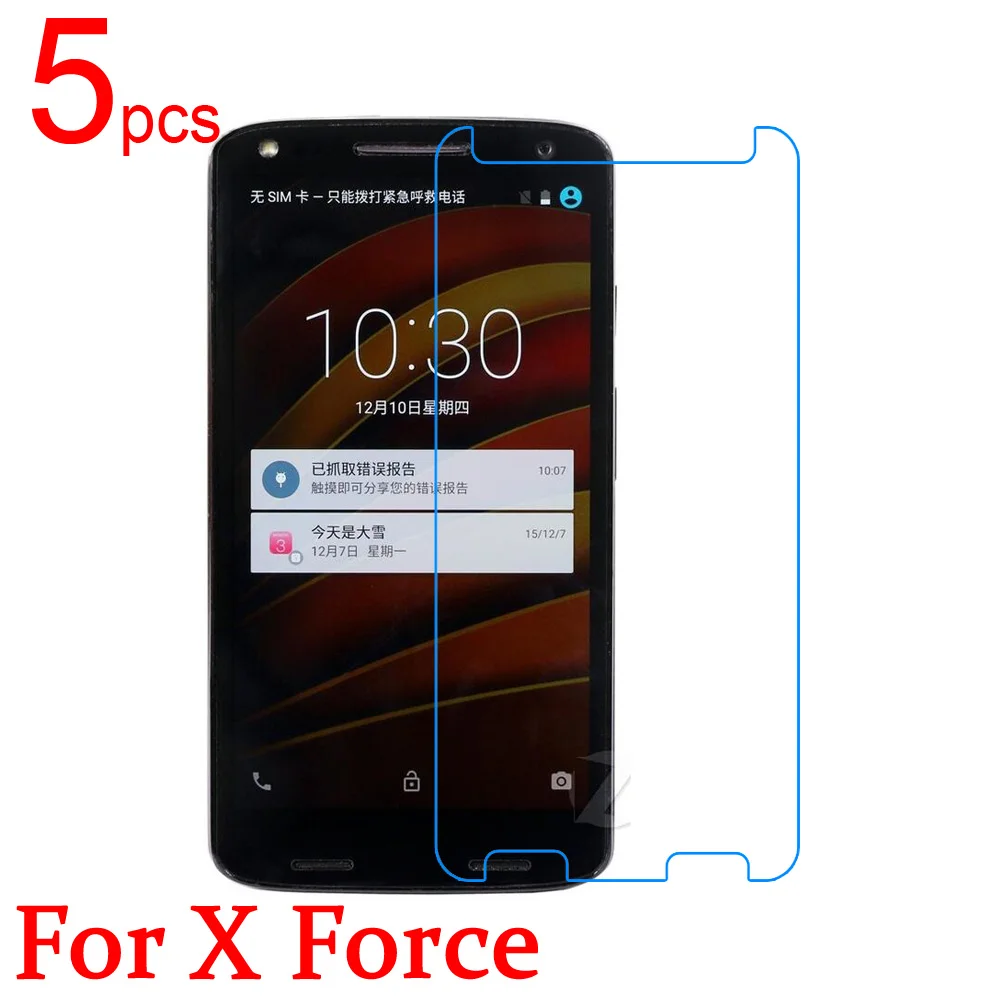 

5pcs Ultra Clear glossy/Matte/Nano anti-Explosion LCD Screen Protector film Cover For Motorola Moto X Force Droid Turbo 2 Film