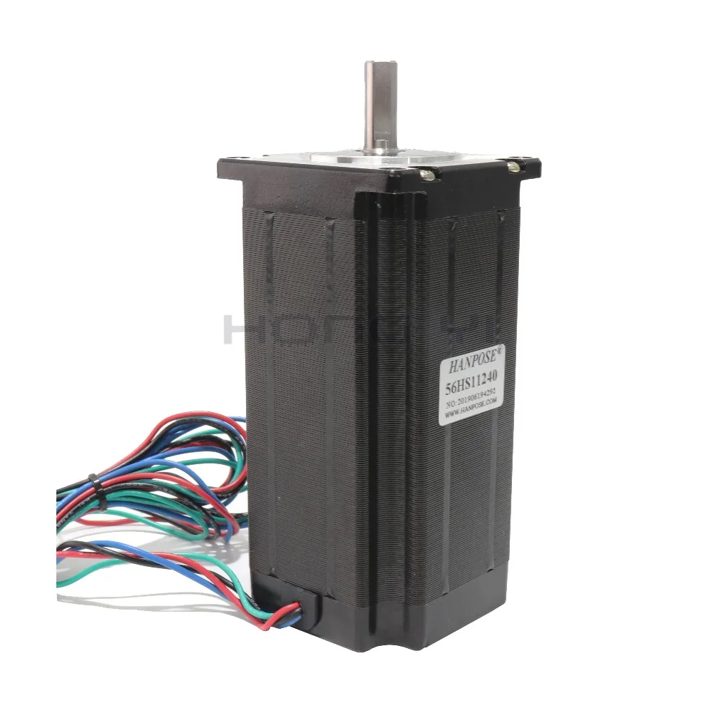 Espuma de Plástico 57x112mm para Cnc Nema Motor Deslizante 57 4.0a 3d Impressora Robô Metal 4-lead 23 12 11024-004
