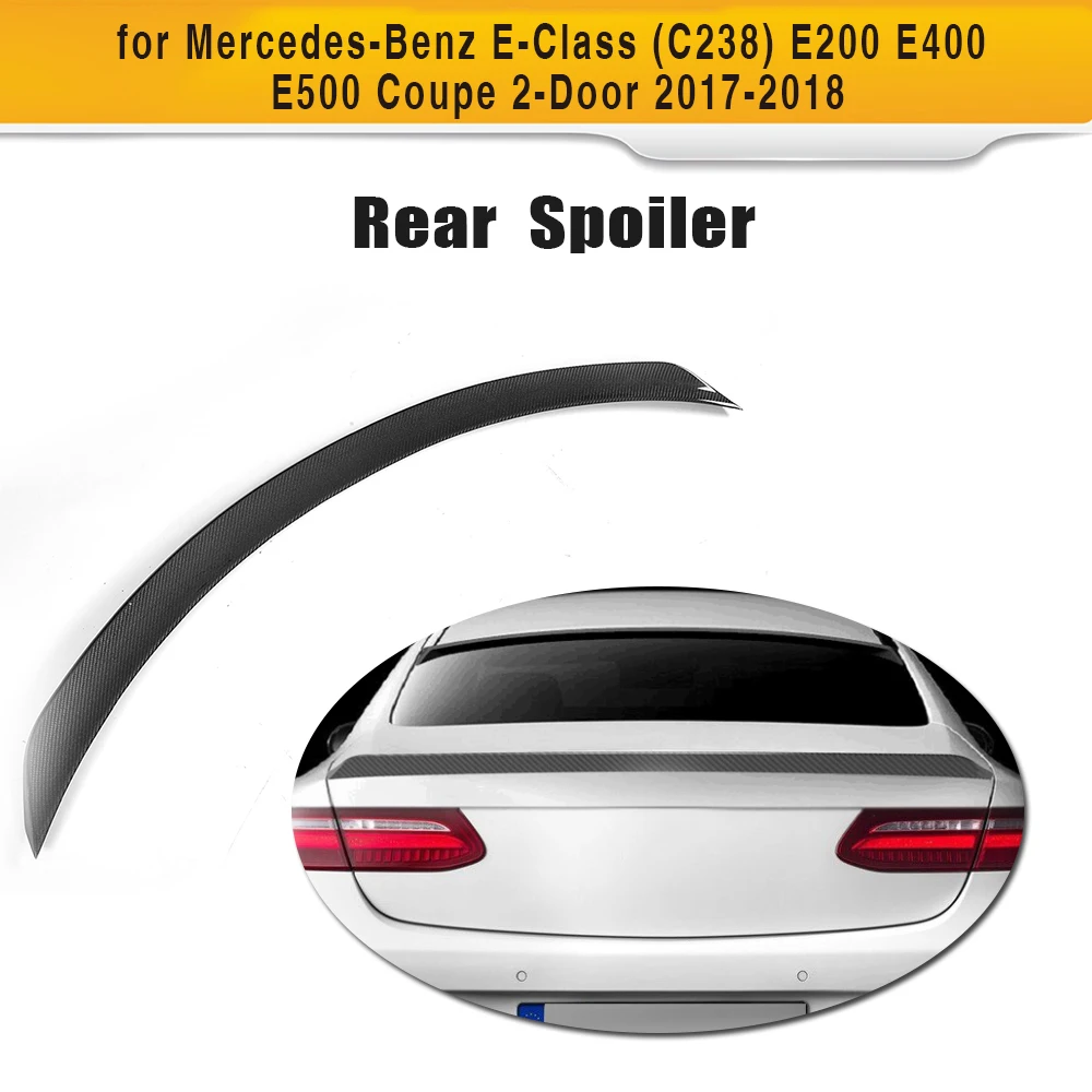 Задний спойлер для окна из углеродного волокна класса E Mercedes Benz C238 Coupe 2Door 2017 2018 E200