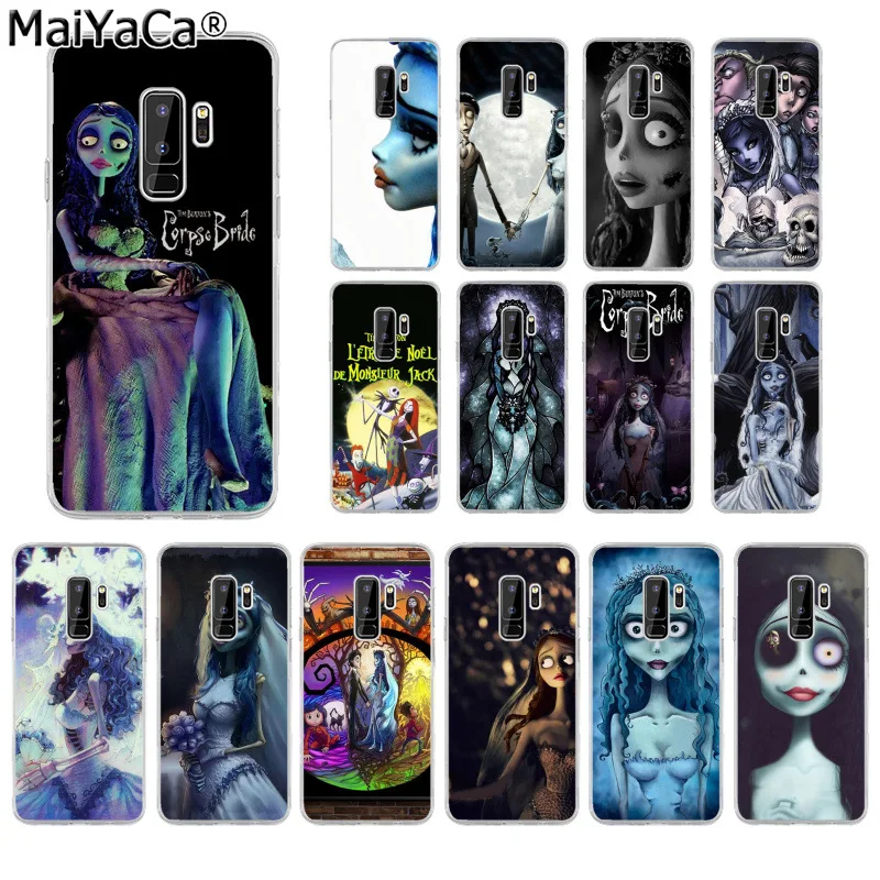 

MaiYaCa Tim Burton's Corpse Bride Custom Photo Soft Phone Case for Samsung S9 S9 plus S5 S6 S6edge S6plus S7 S7edge S8 S8plus