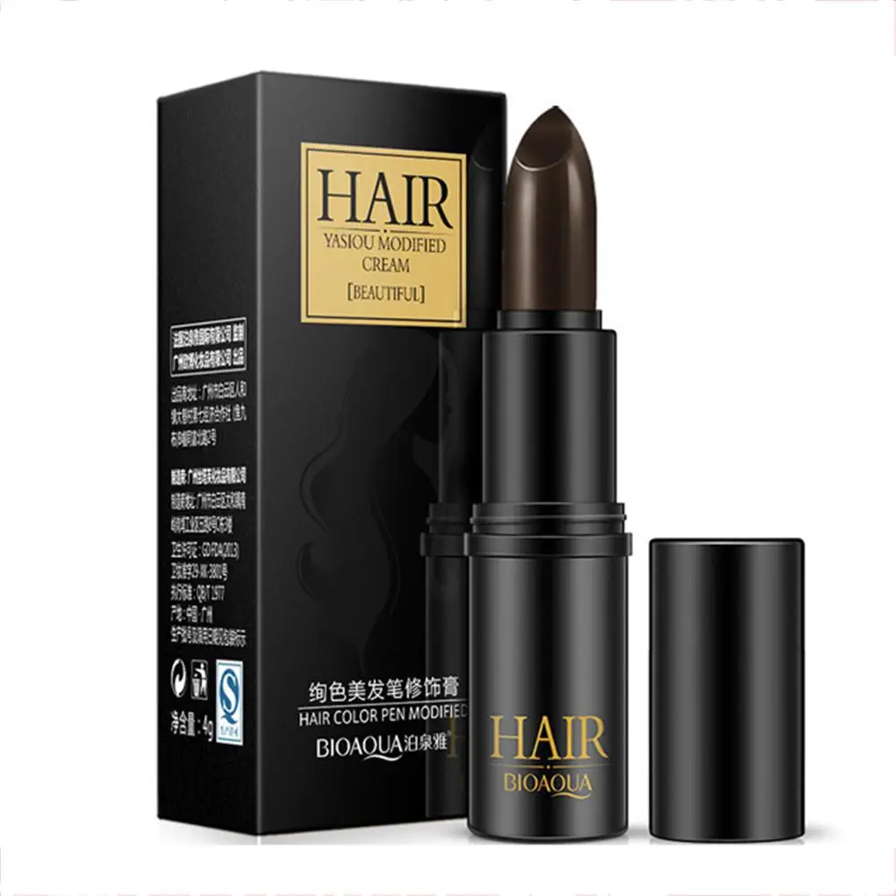 

VIBRANT GLAMOUR Hair Color Wax Dye Professional Hair Lipstick Hair Color Pen Non-toxic Cover White Crayon Temporary Hair Dyeing