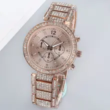 2017 Top fashion designer women TADA Luxury brand elegant Diamond quartz wristwatches Alloy Bracelet watches lady