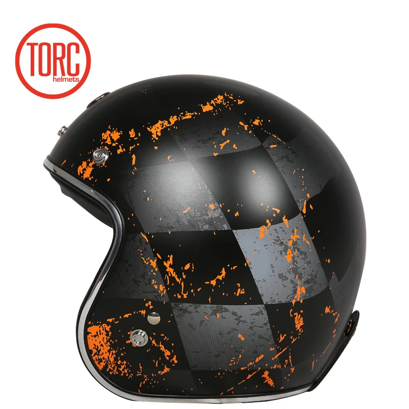 TORC Летающие тигры ew casco moto классический шлем с открытым лицом винтажный шлем jets мотоциклетный шлем в стиле ретро capacete moto queiro T50