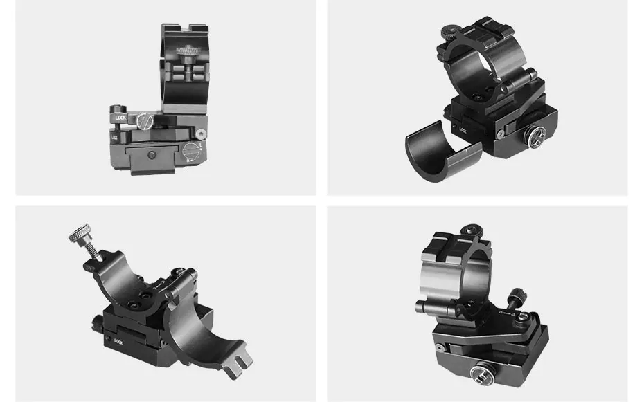 Windage para 20mm Alta Qualidade Anel Tactical Laser Sight Lanterna Rifle Scope Montagem Ajustável Elevação Sistema Ferroviário 25.4mm 5 Cheap Acessórios e suporte de extensão