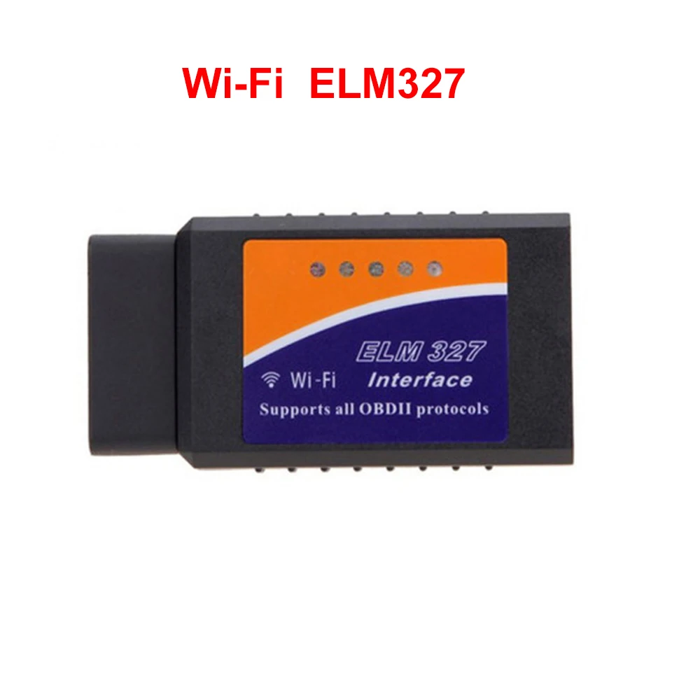 

High Quality ELM327 Wifi Scanner Auto OBD2 Diagnostic Tool ELM 327 Car WIFI OBDII Scanner Wireless For Both Android / IOS DY142
