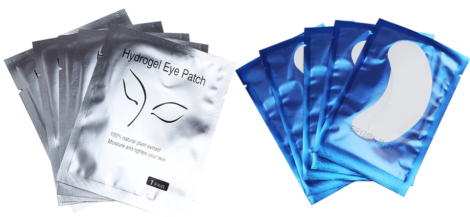 Eyepads 50/100/200 пар бумажные патчи для ресниц накладки под глаза ресницы, глаза патчи Безворсовая Ткань Для женщин Eyepads наращивание ресниц инструменты