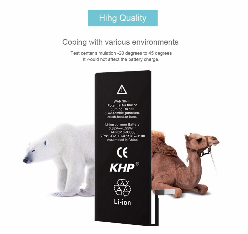 NEW 2017 100% Original KHP Phone Battery For iPhone 6S Capacity 1715mAh Repair Tools 0 Cycle Replacement Batteries Sticker (14)