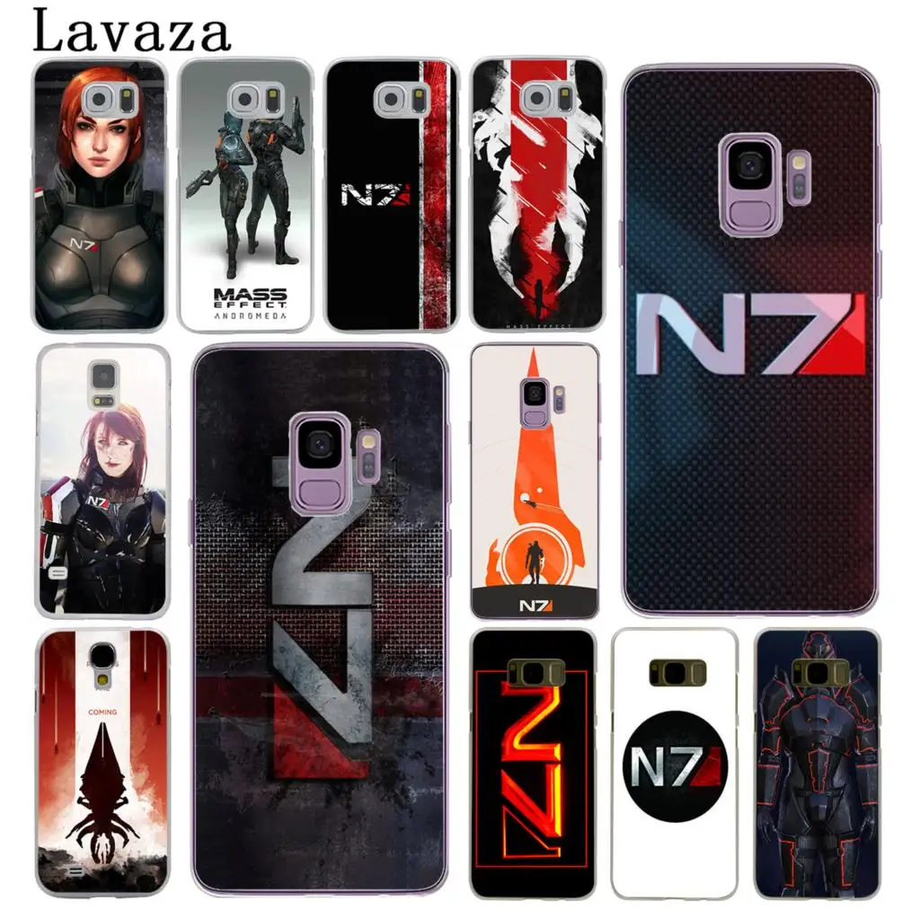 

Lavaza N7 Mass Effect Hard Phone Cover Case for Samsung Galaxy S10 E S10E S8 S9 Plus S6 S7 Edge Cases