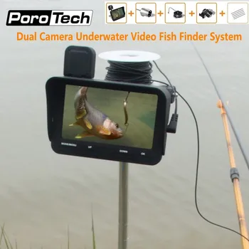 

X2B Underwater Video Fishing Camera 4.3" LCD Monitor Dual Lens 2.0mp Video Fish Finder System with Night vision 20M Cable