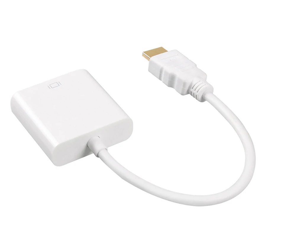 VERI Male to Female 1.4 Version HDMI to VGA Converter HD Adapter Cable for PC Laptop Tablet Support 1080P HDTV TV Video Card (15)