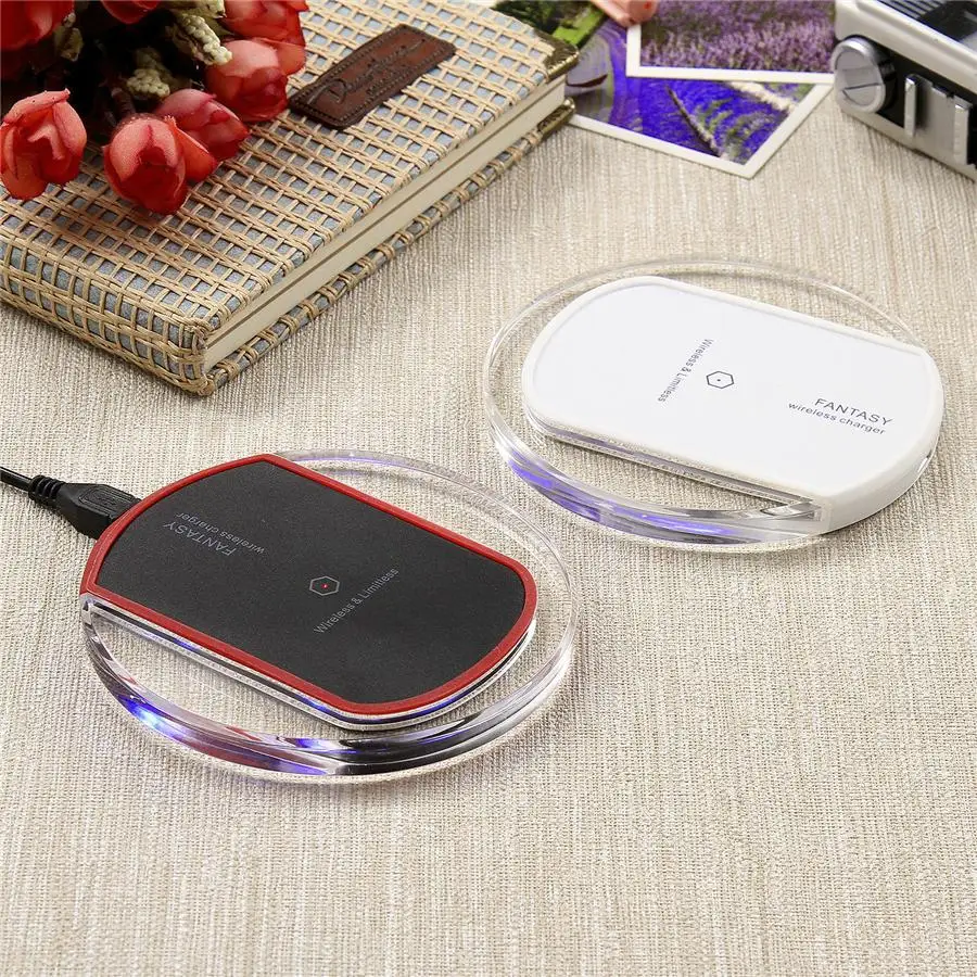 Newest Universal 2017 QI Wireless Charger Charging Pad Fantasy High
