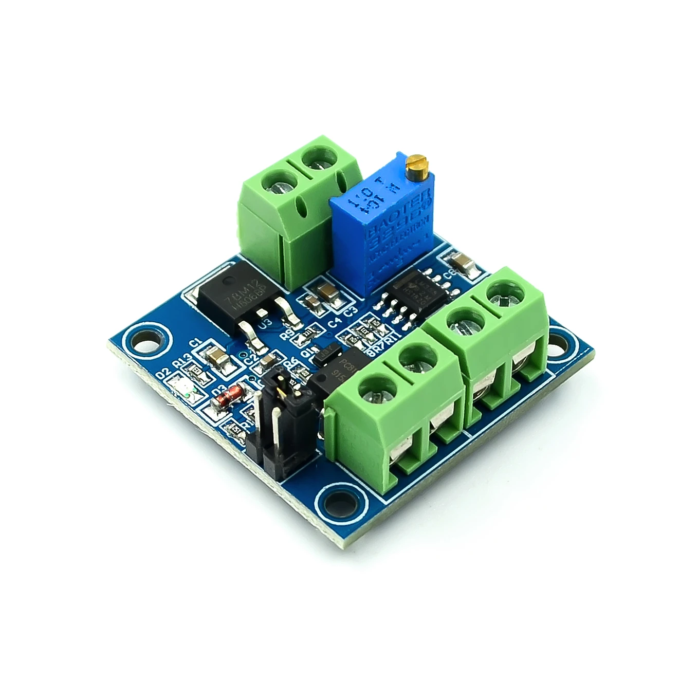 PWM To Voltage Converter Module 0/%-100/% to 0-5V//0-10V for Digital Analog Si/_S5