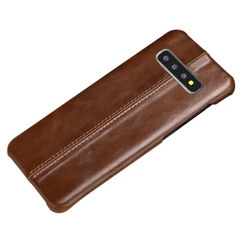 

Genuine Real Leather Case for Samsung Note 10 Plus 5G S10e S10 Plus S10 Luxury Ultra Thin Phone Shell Coque S10 Skin Back Cover