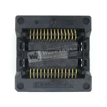 SOP28 SO28 SOIC28 OTS-28-1.27-01A Enplas IC Тесты burn-в гнездо адаптера 8,6 мм Ширина 1,27 мм шаг