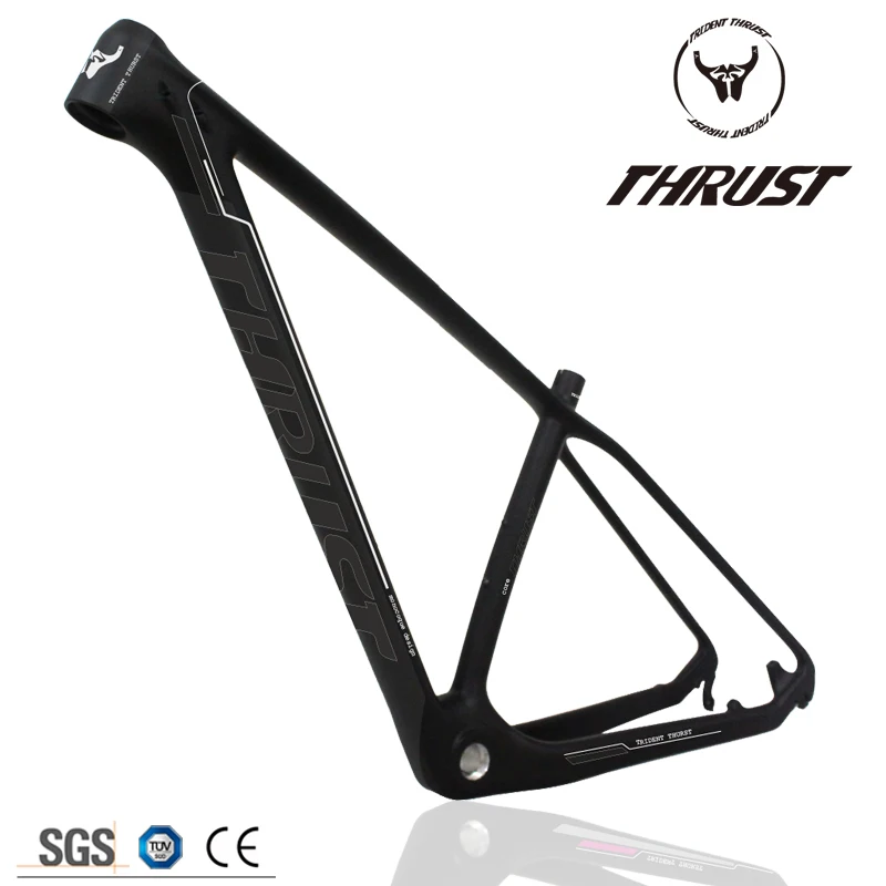 THRUST Factory Promotional Price Bicycle Carbon mtb frame 27/29er mountain bike carbon frame mtb EMS free shipping